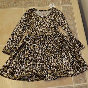 Children's place animal print girls dress